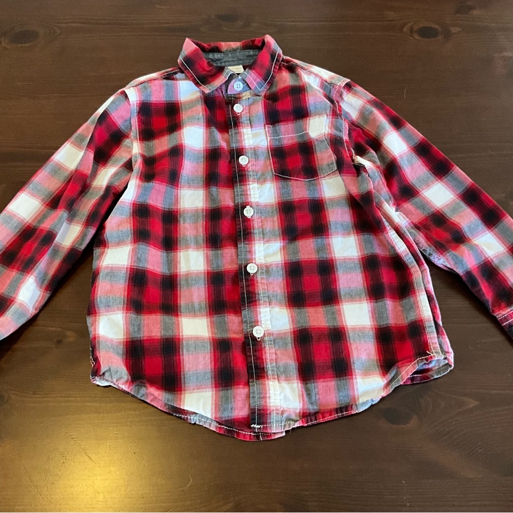 Holiday Gymboree button down shirt